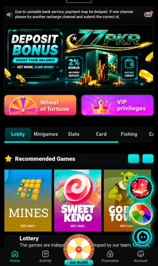 77PKR Game