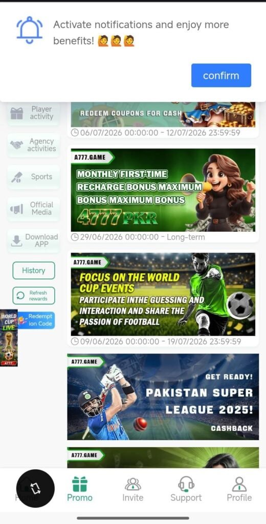 A777 Game